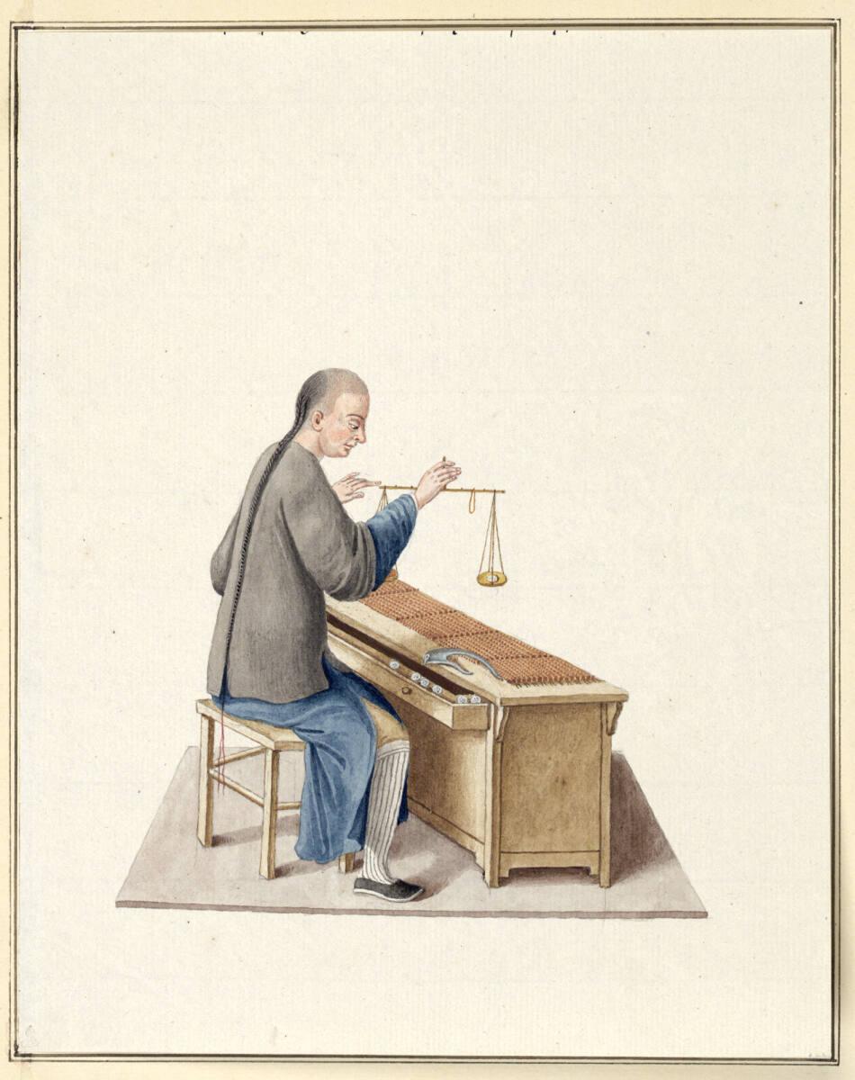 Anonym, Ein Geldwechsler und Geldwäger, Inv. Nr.: 13953
