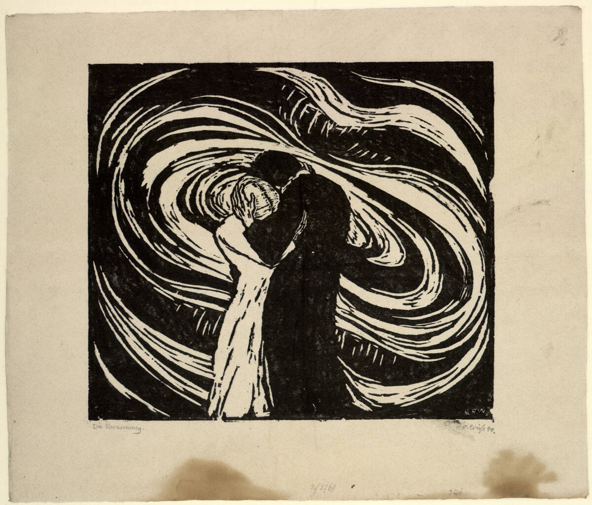 Die Umarmung, Emil Rudolf Weiss, 1899