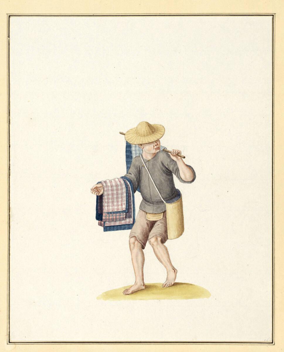 Anonym, Leinwandhändler, Inv. Nr.: 14022