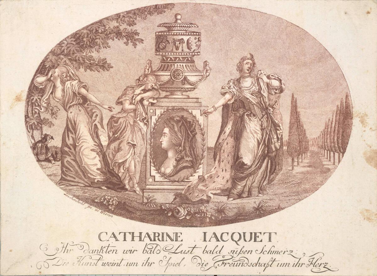 Johann Hieronymus Löschenkohl, Catharine Jacquet, Inv. Nr.: DG2009/9