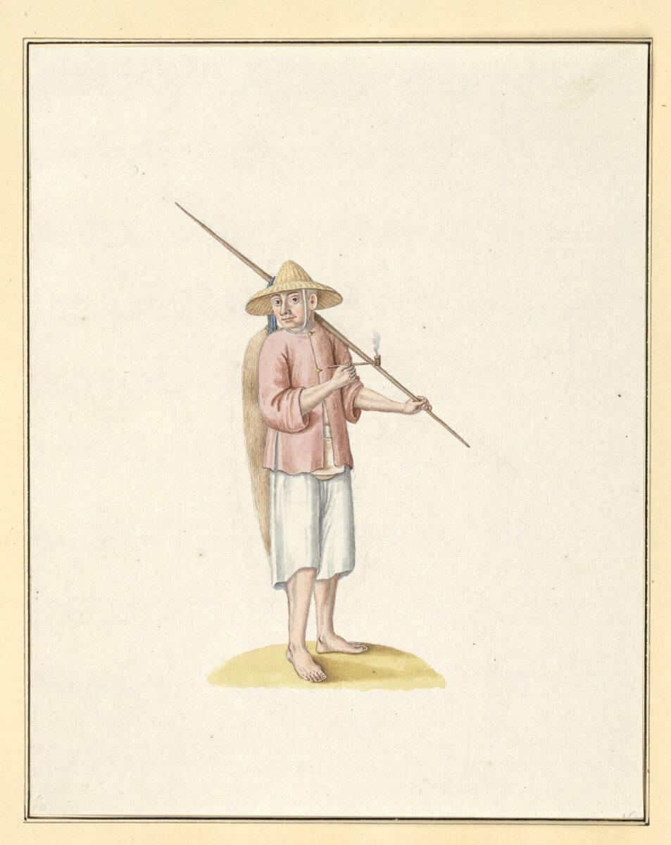 Anonym, Mattenverkäufer, Inv. Nr.: 14035