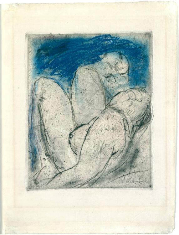 Wilhelm Lehmbruck, Liegendes Weib mit Männerkopf, Inv. Nr.: DG2007DL3