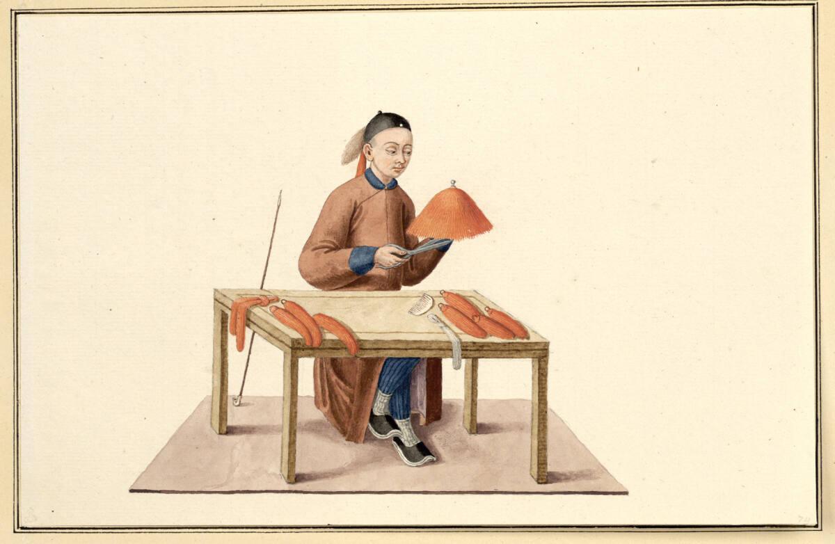 Anonym, Haubenmacher, Inv. Nr.: 14072
