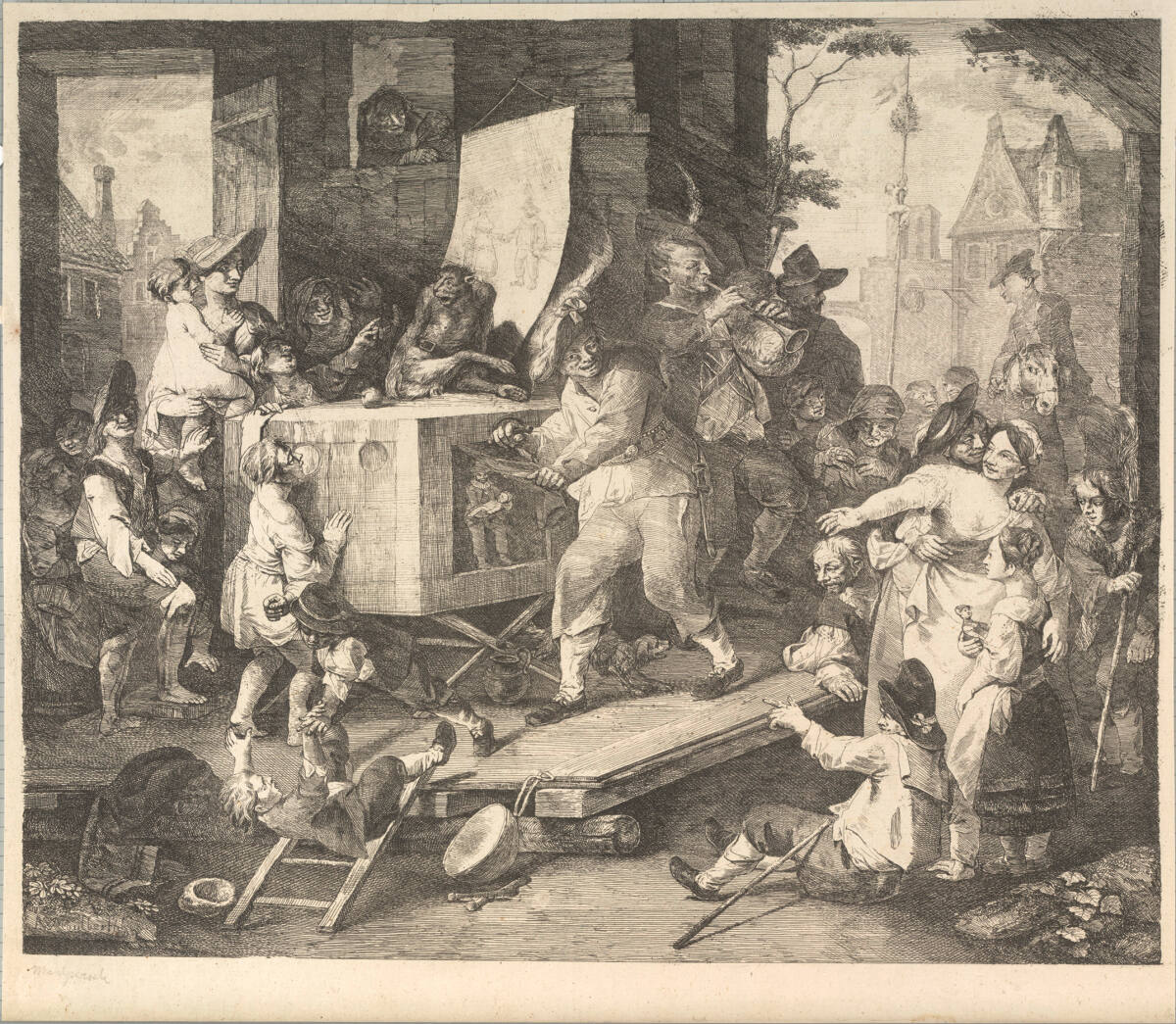 Der Guckkastenmann, Franz Anton Maulbertsch