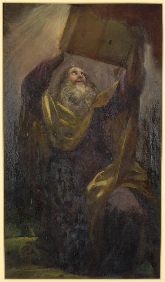 Ignaz Unterberger, Moses mit den Gesetzestafeln, Inv. Nr.: 27149