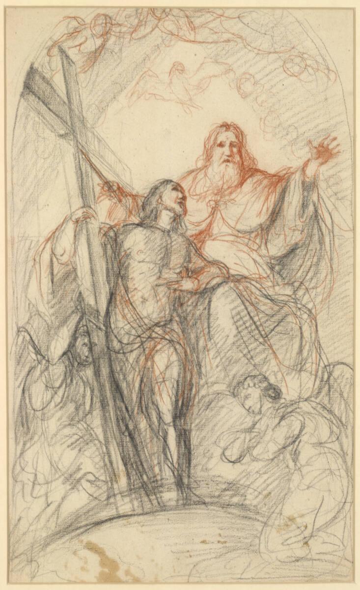 Ignaz Unterberger, Dreifaltigkeit, Inv. Nr.: 27152