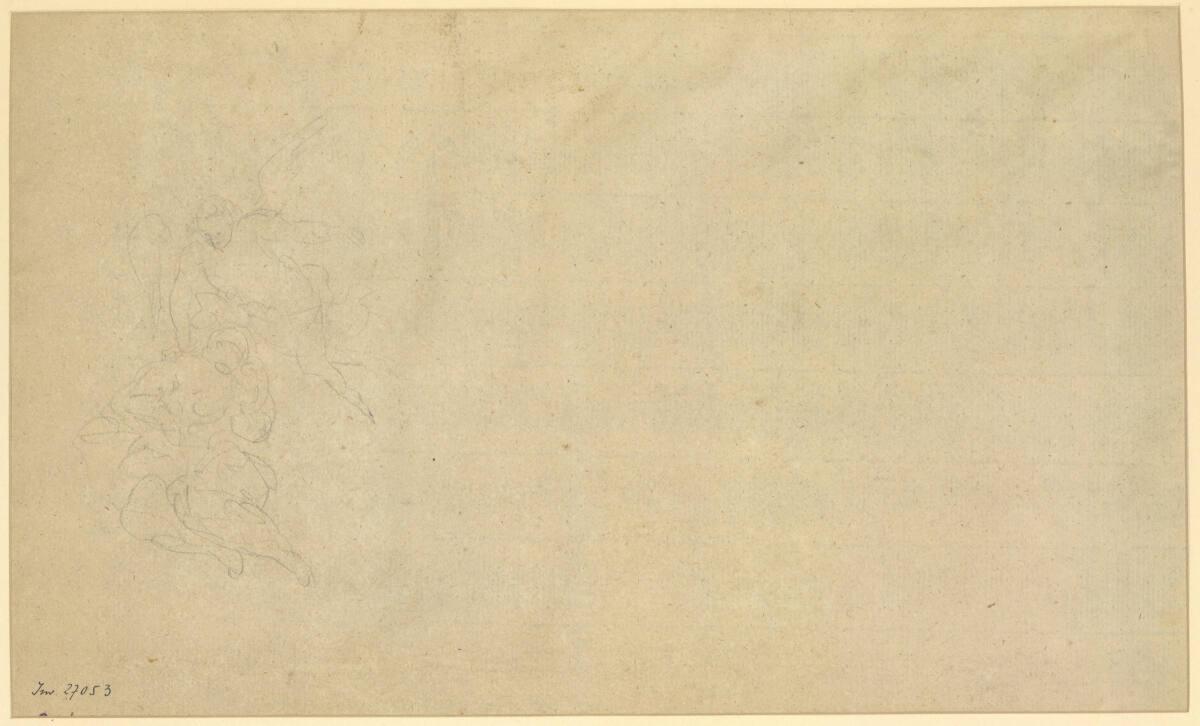 Franz Xaver Wagenschön, Ein Engel erscheint einem Schlafenden, Inv. Nr.: 27053v