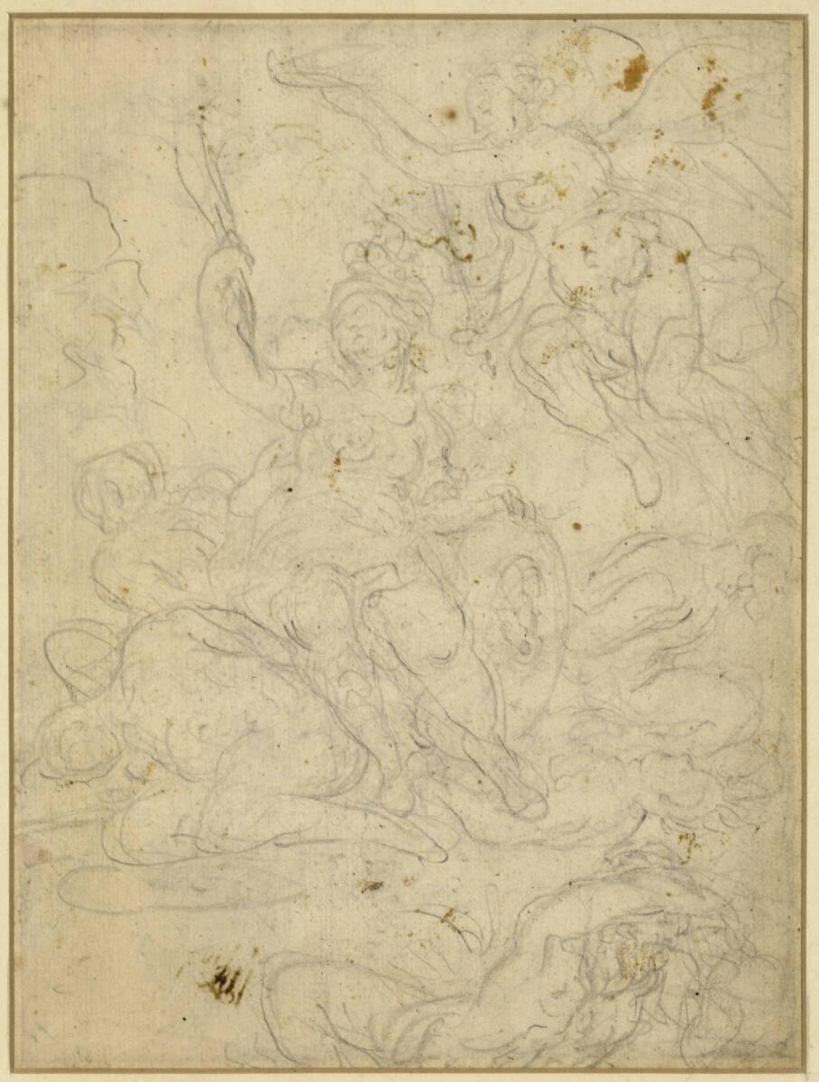 Franz Xaver Wagenschön, Triumph der Tugend, Inv. Nr.: 27066r