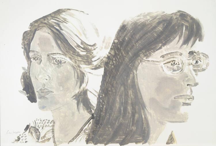 Alex Katz, Two Women, Inv. Nr.: DG2009/583