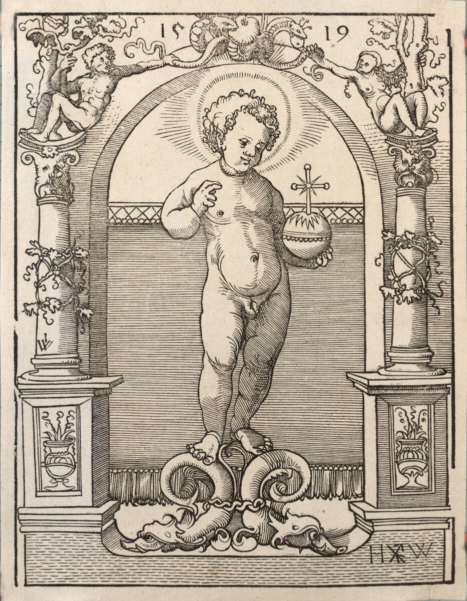 Der kleine Erlöser in der Nische, MonogrammistHW1, 1519