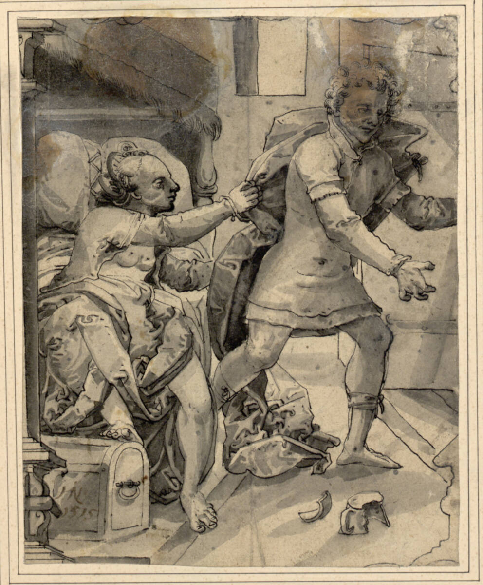 Joseph und die Frau des Potiphar, Hans Jakob Nüscheler, 1515