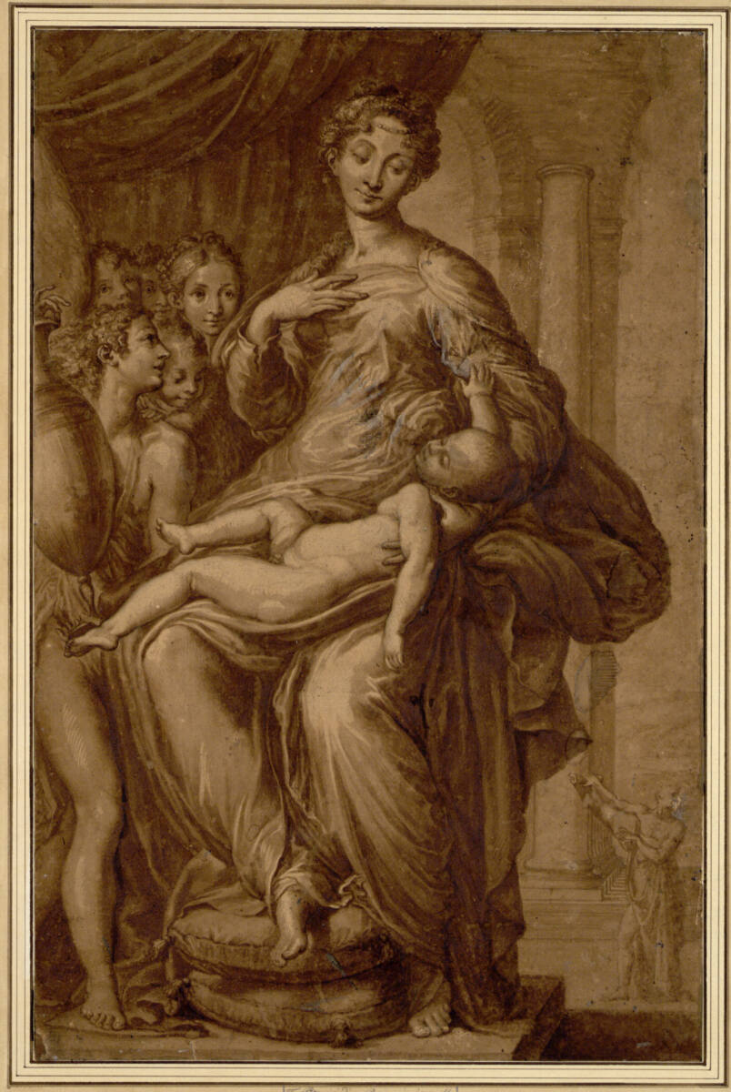 Die Madonna mit dem langen Hals, Francesco Petrucci