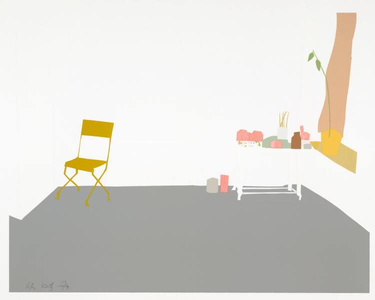 Alex Katz, Gray Interior, Inv. Nr.: DG2009/239