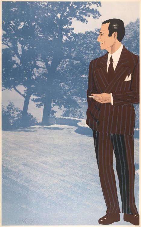 Alex Katz, Alex at Cheat Lake, Inv. Nr.: DG2009/243