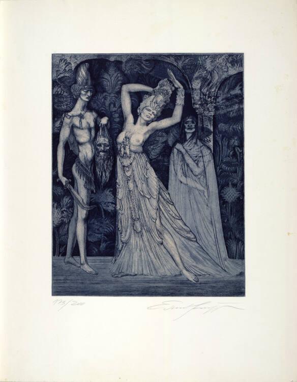Ernst Fuchs, Salome, Inv. Nr.: DG1990/292