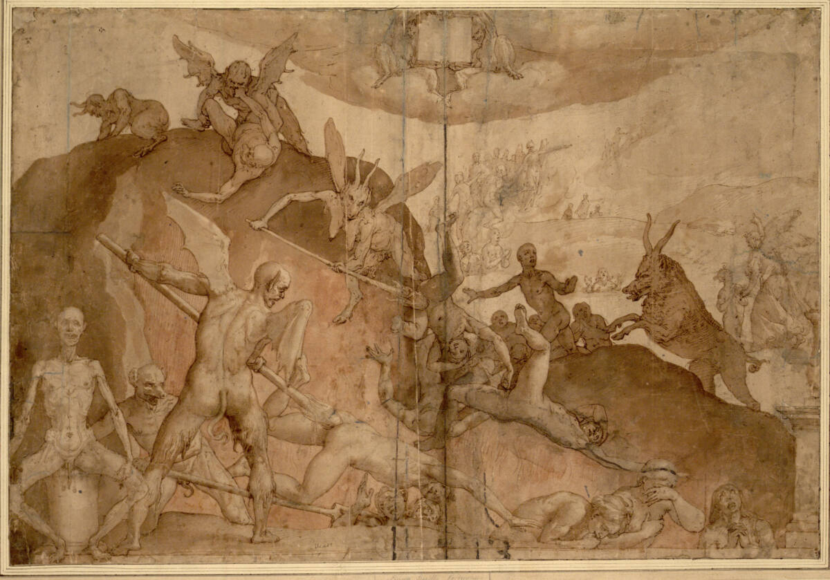 Die Höllenstrafe der Wollüstigen, Federico Zuccari
