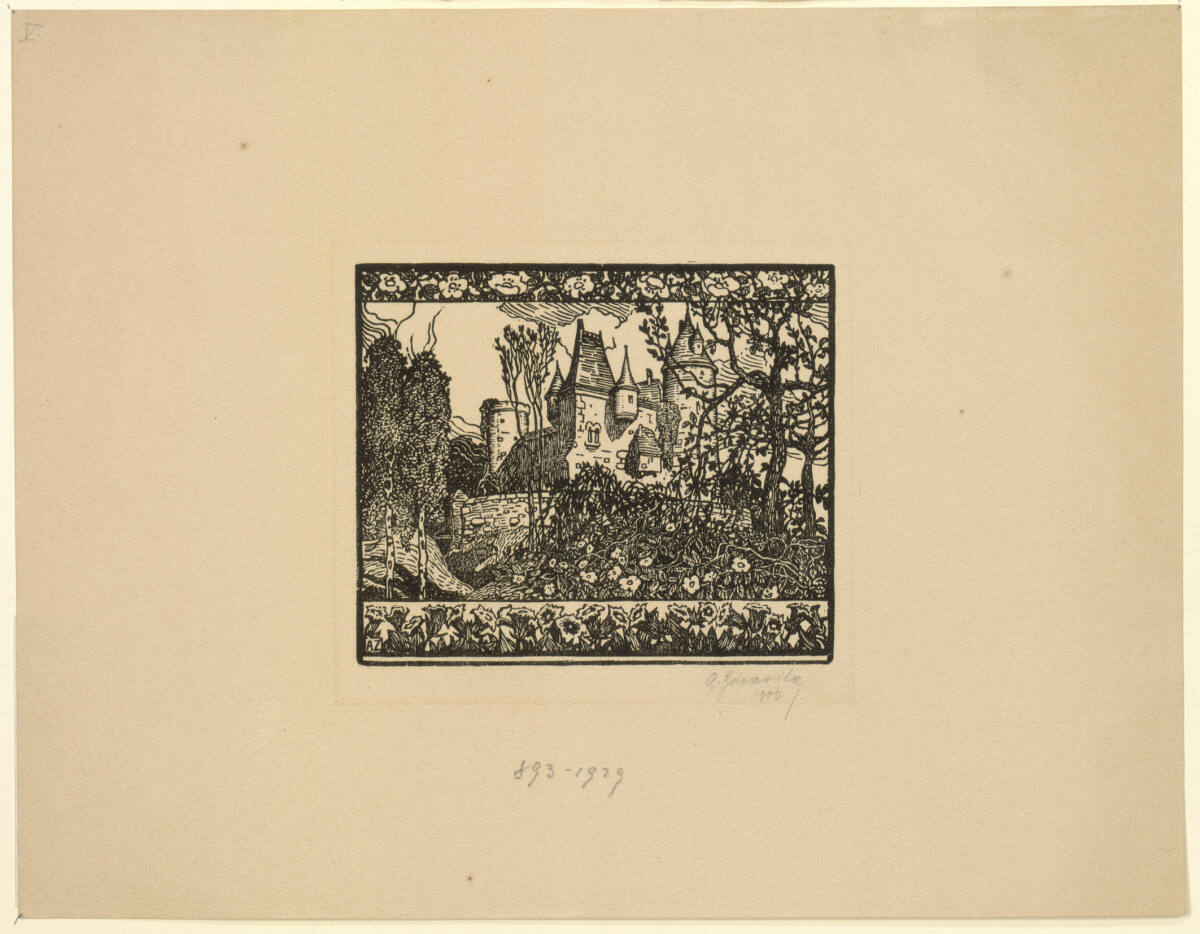 Burg, Adolf Zdrazila, 1900