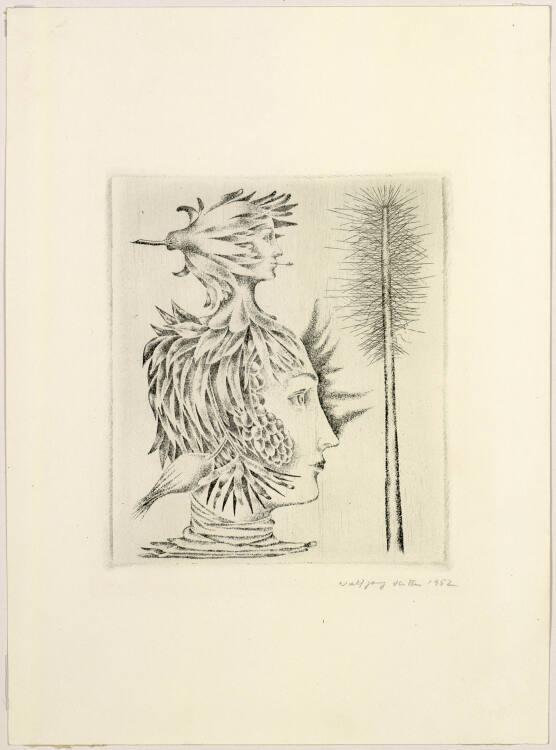 Wolfgang Hutter, Blumenhelm, Inv. Nr.: DG1953/513