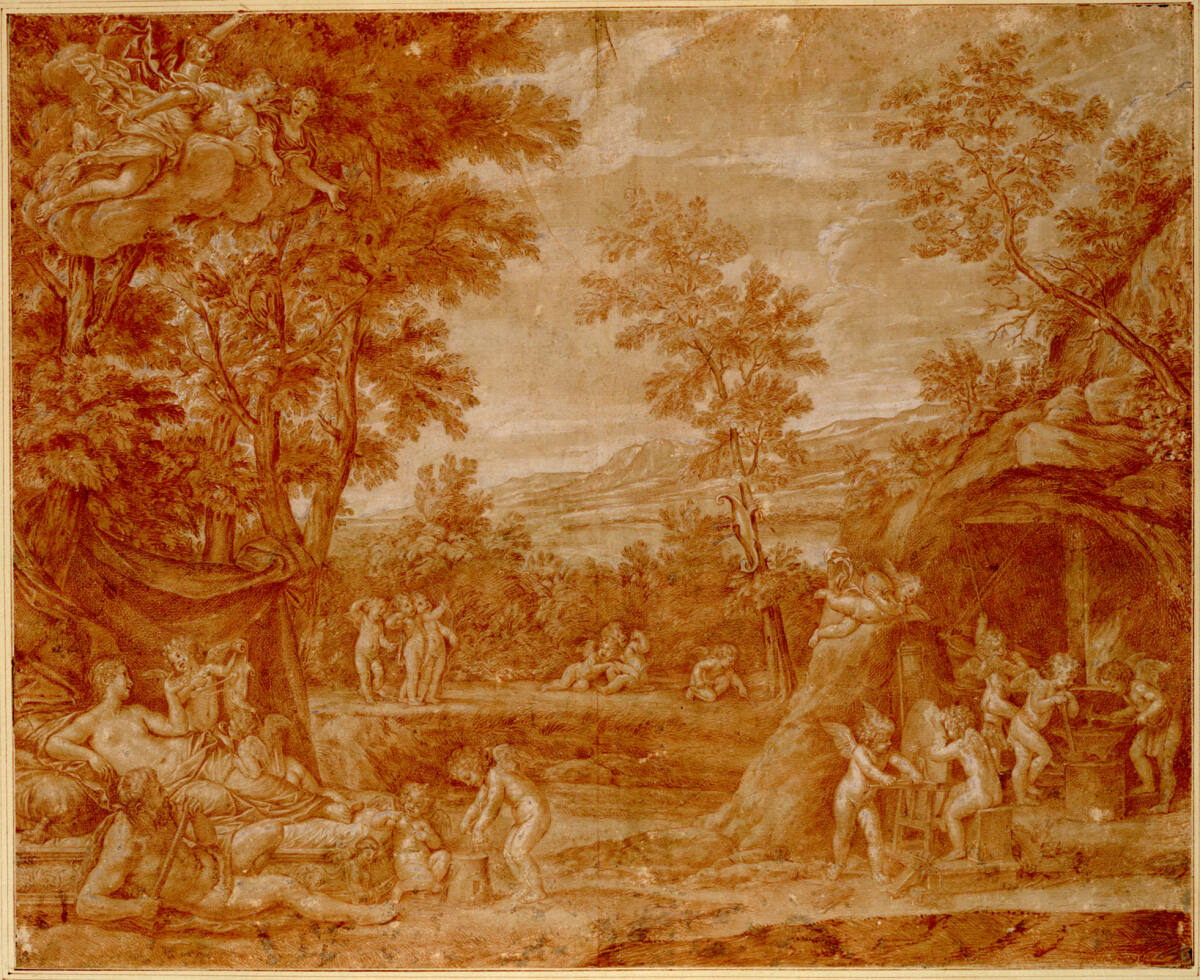 Venus und Vulkan (Feuer)
