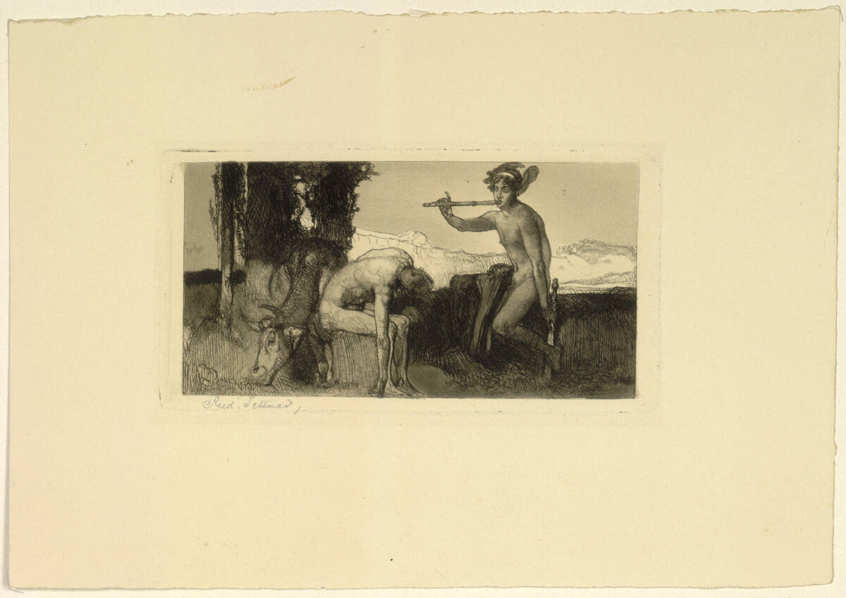 Merkur und Argus, Rudolf Jettmar, 1899