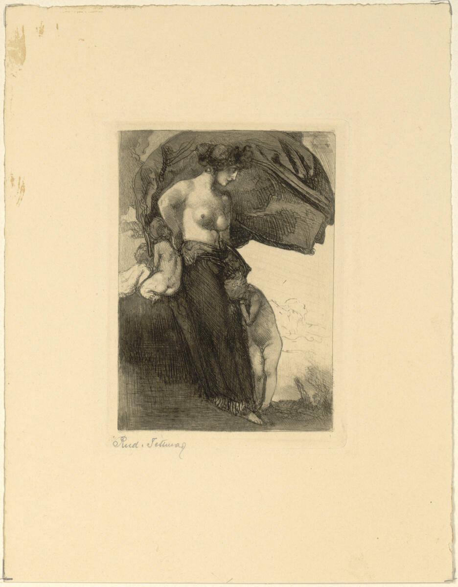 Rudolf Jettmar , Im Winde, Inv. Nr.: DGNF6318