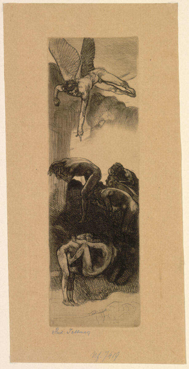 Der Regen, Rudolf Jettmar, 1901