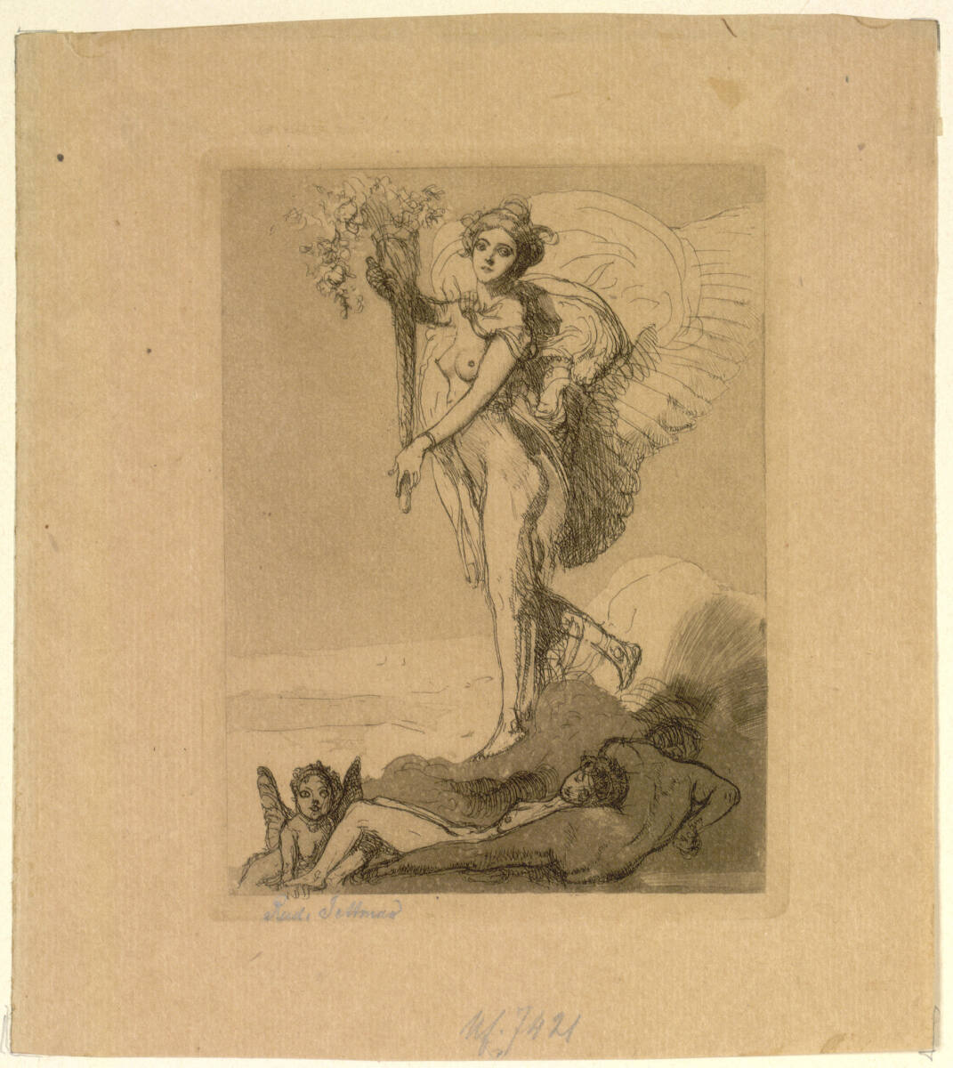Der Traum, Rudolf Jettmar, 1900?