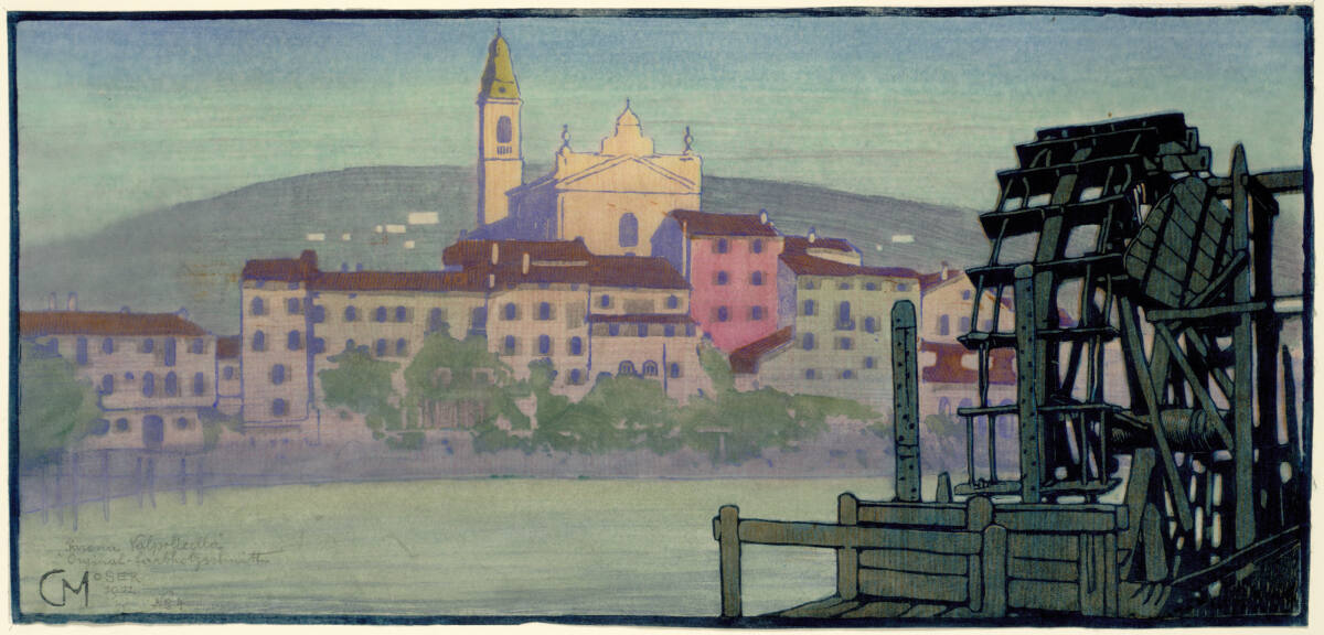 Parona Valpolicella, Carl Moser, 1912