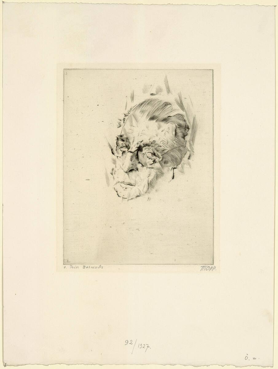 Max Oppenheimer, Peter Behrens, Inv. Nr.: DG1927/92