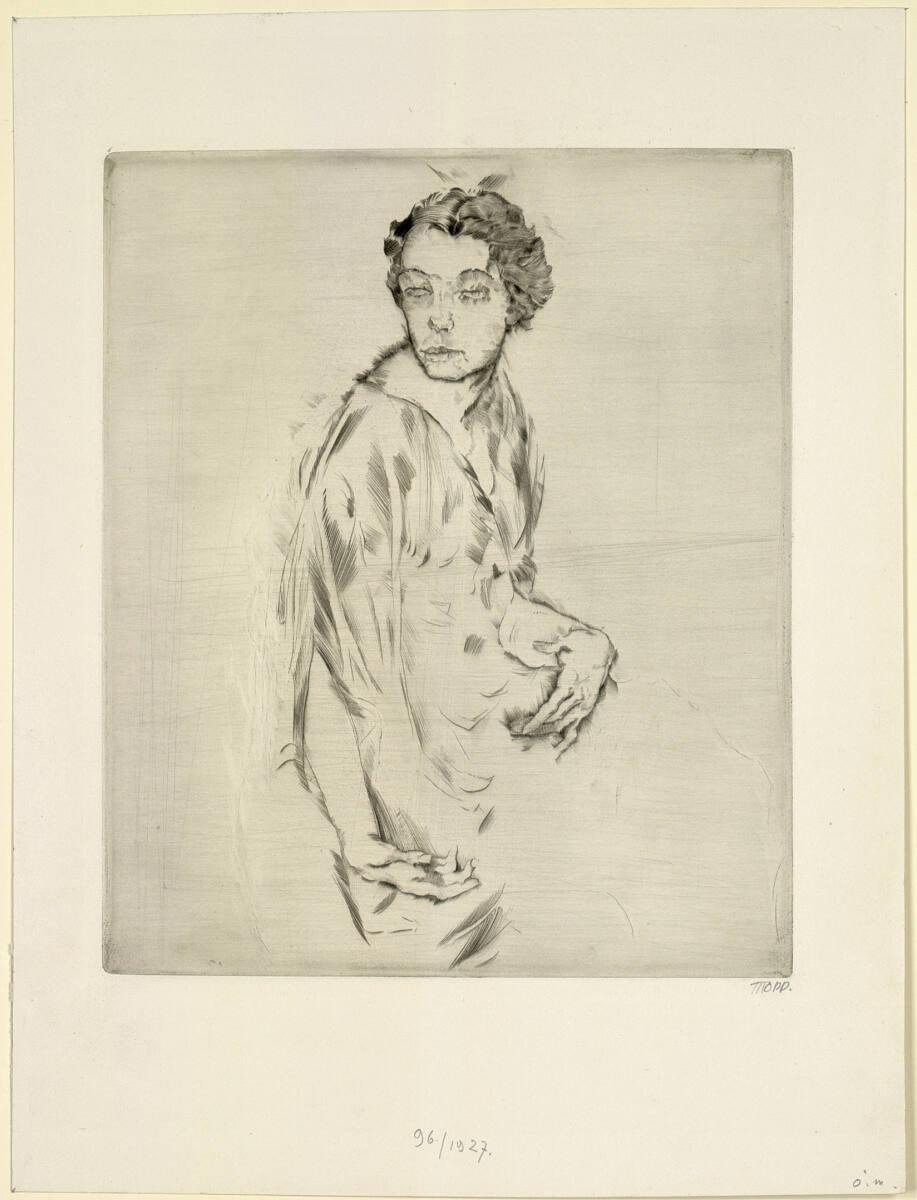 Max Oppenheimer, Tilla Durieux, Inv. Nr.: DG1927/96