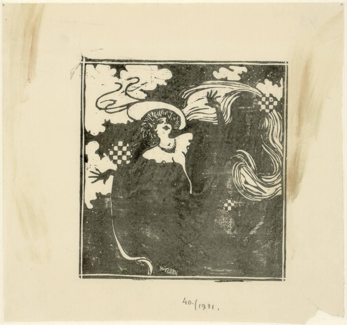 Koloman Moser, Tänzerin, Inv. Nr.: DG1931/40