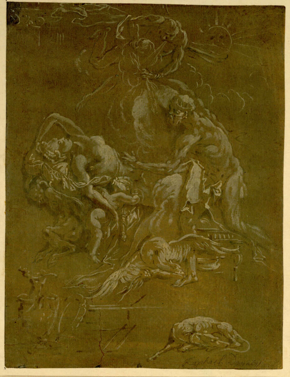 Jupiter und Endmene, Georg Rafael Donner