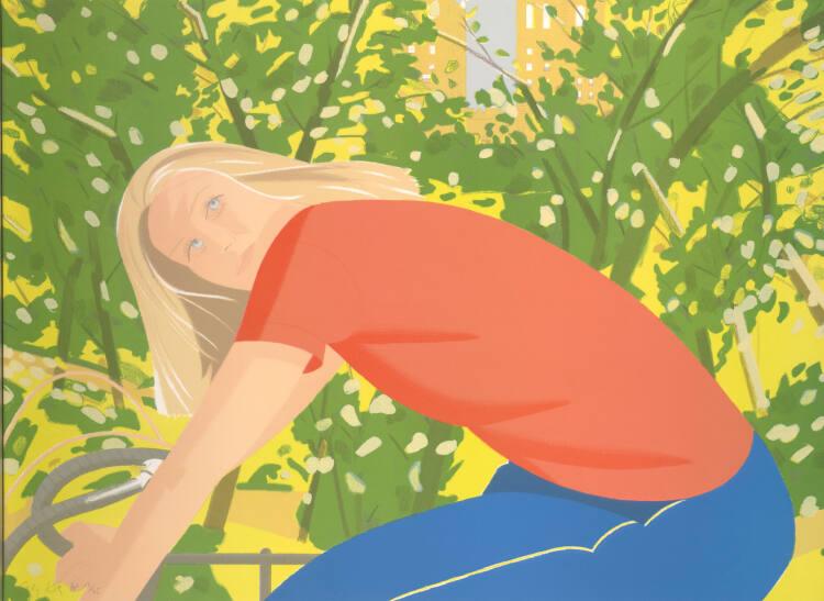 Alex Katz, Bicycle Rider, Inv. Nr.: DG2009/324