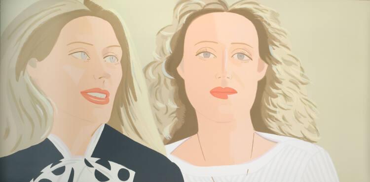 Alex Katz, Julia and Alexandra, Inv. Nr.: DG2009/328