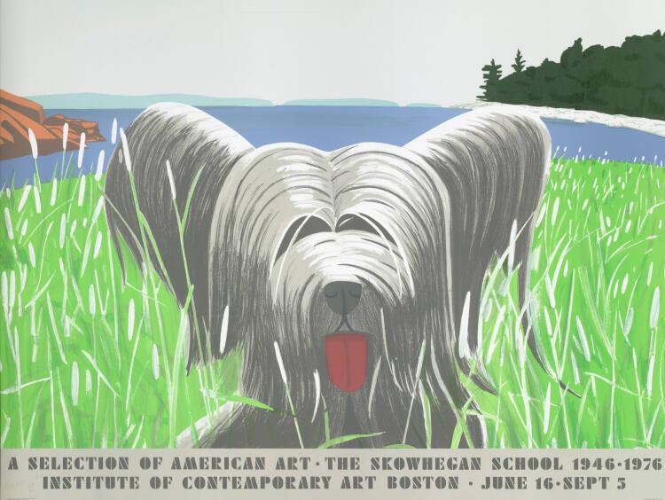 Alex Katz, Dog at Duck Trap Poster, Inv. Nr.: DG2009/291