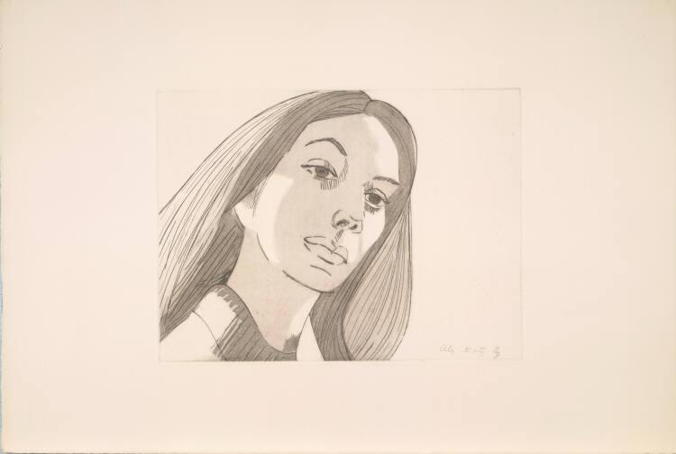 Alex Katz, Ada from Below, Inv. Nr.: DG2009/260