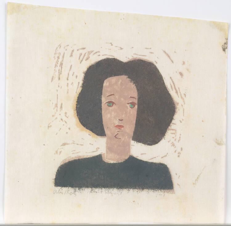 Alex Katz, Jean  ("1-1"), Inv. Nr.: DG2009/228