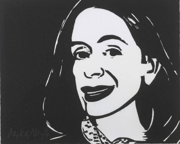 Alex Katz, Dark Eyes, Inv. Nr.: DG2009/434