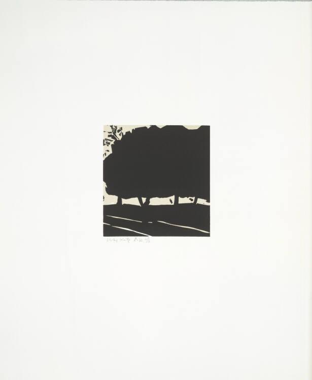 Alex Katz, Untitled (Trees), Inv. Nr.: DG2009/447