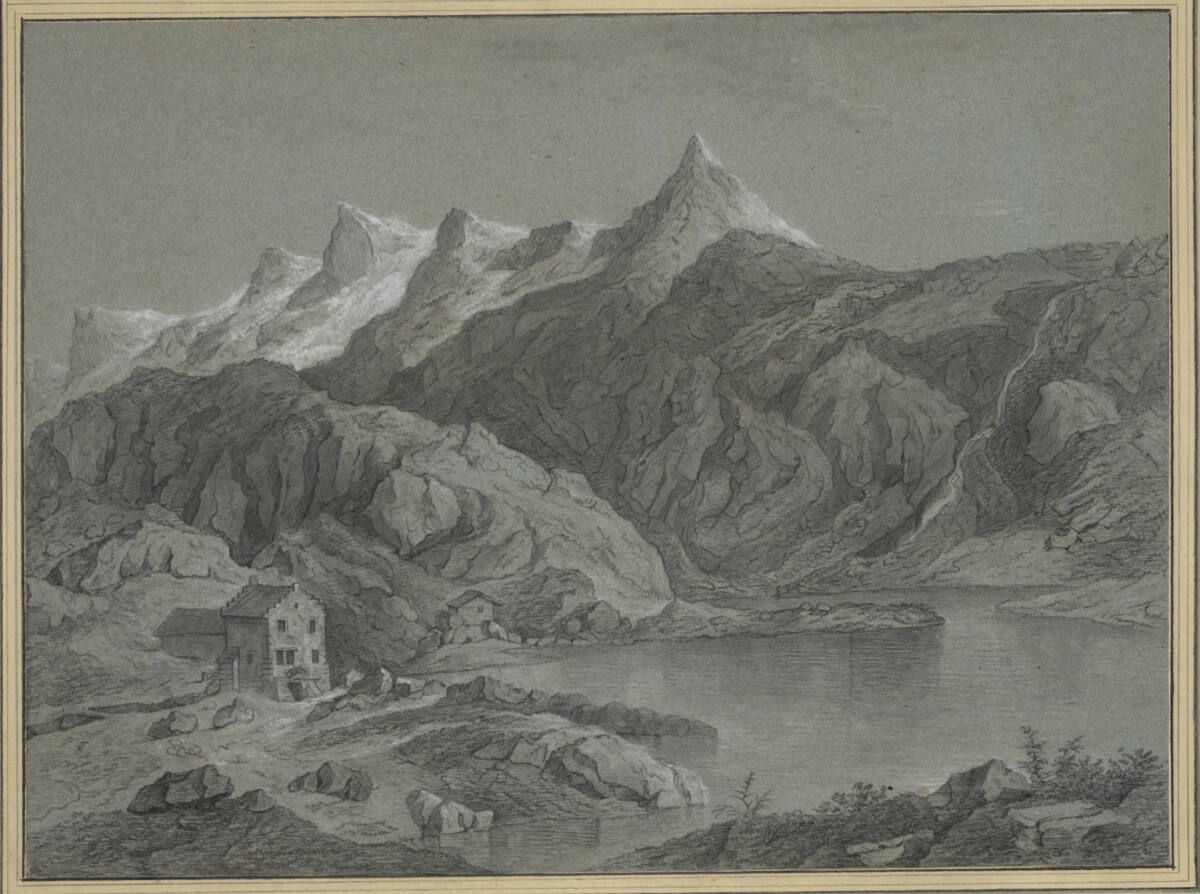 Das Hospiz am Großen St. Bernhard in der Schweiz, Franz Schütz, 1778–1780