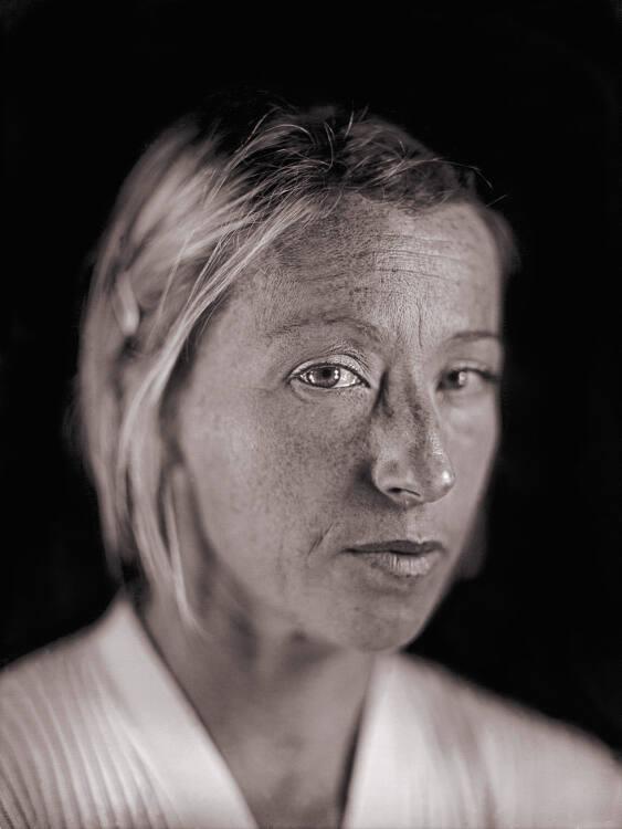 Chuck Close, Aus der Serie "A Couple of Ways of Doing Something": Cindy Sherman, Inv. Nr.: DG20…