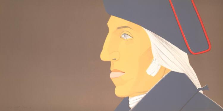 Alex Katz, George Washington (part of the Portfolio "Kent Bicentennial Portfolio: Sprint of Ind…