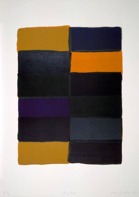 Sean Scully, Blue Fold, Inv. Nr.: DG2010/270