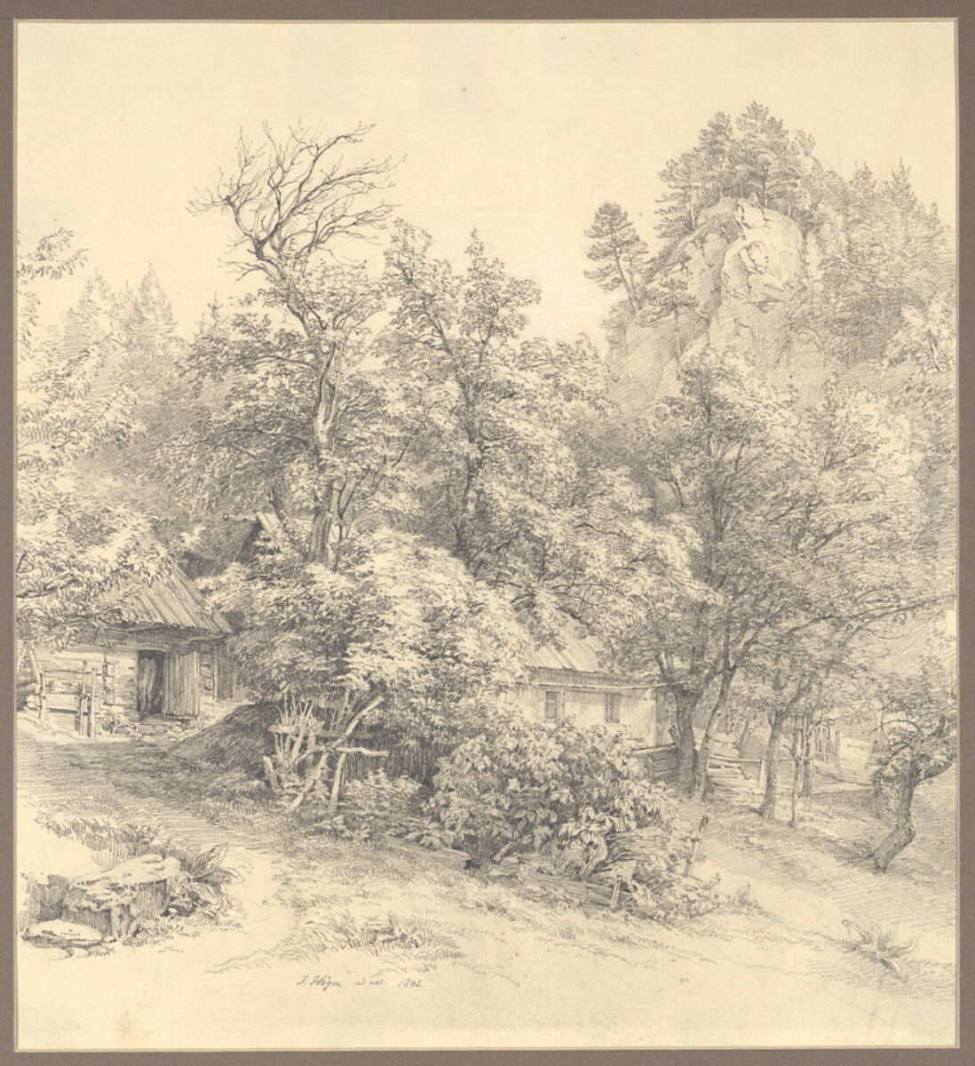 Miesenbacher Hütten, Joseph Höger, 1845