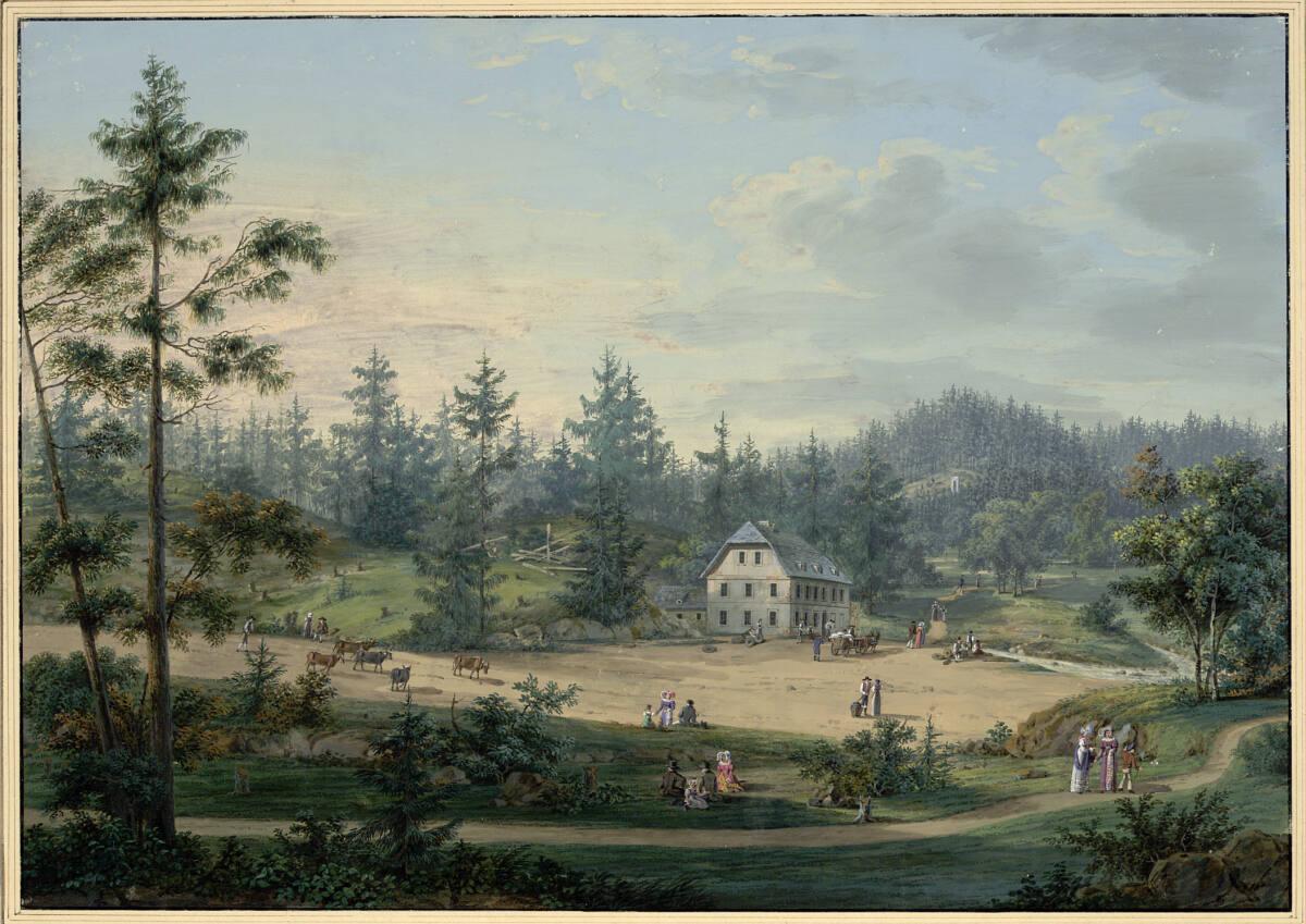 Xavier Laurent, Mühle Marienbad, Inv. Nr.: 14796