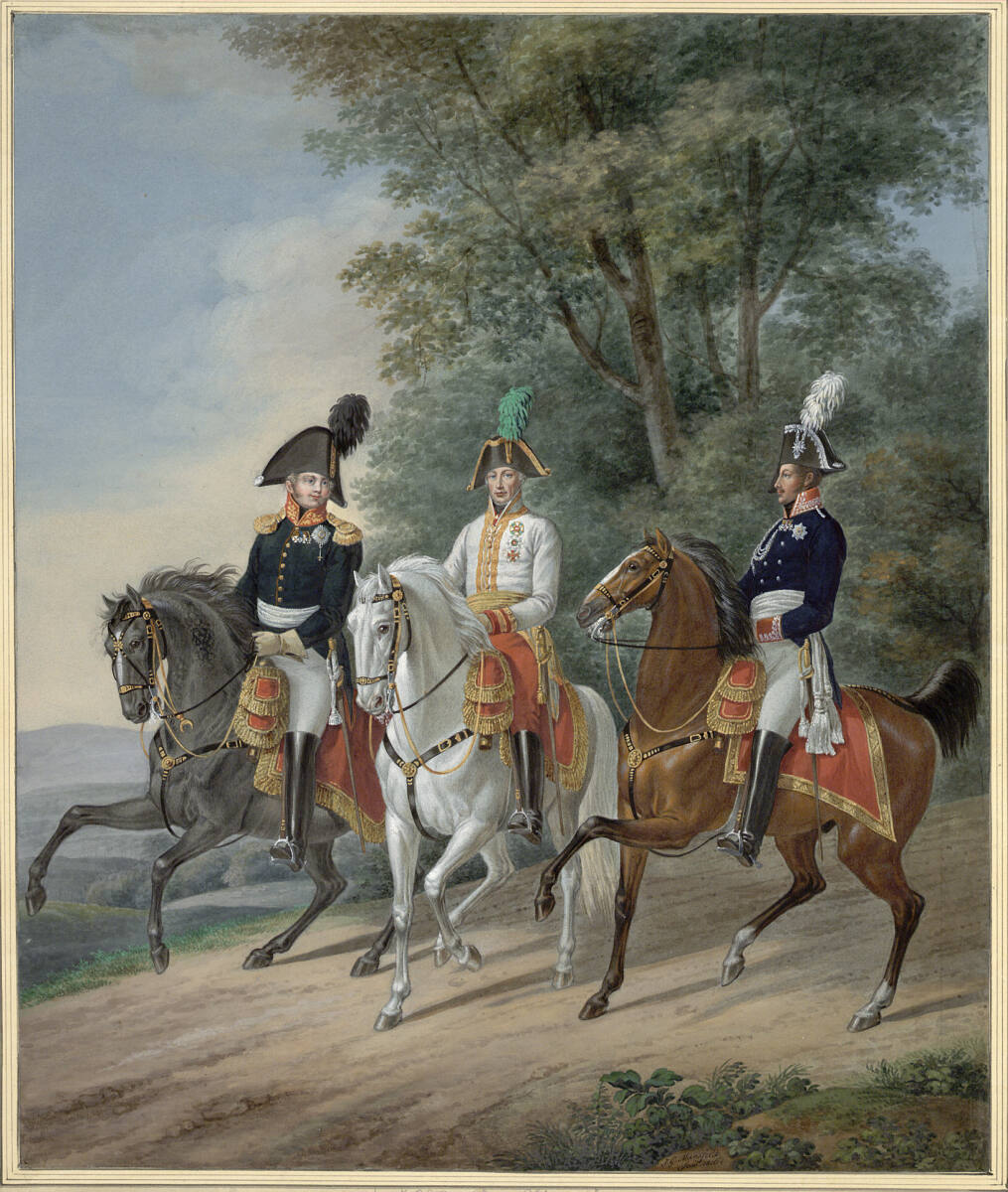 Die alliierten Monarchen, 1816