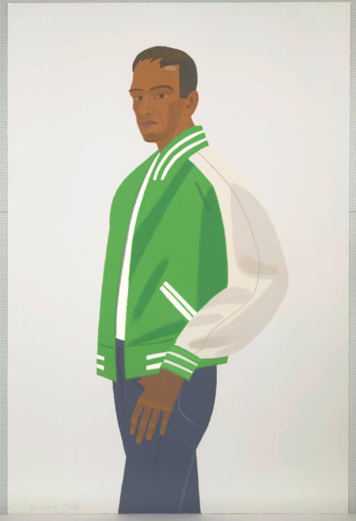 Alex Katz, Alex and Ada, the 1960's to the 1980's - Green Jacket, Inv. Nr.: DG2009/368/6