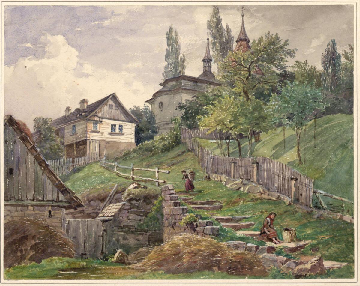 Franz Reinhold, Bauernhaus bei Zell am See, Inv. Nr.: 6288