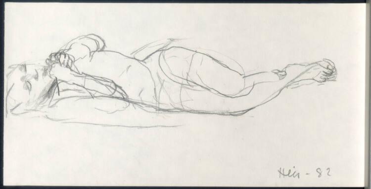 Outi Heiskanen, Sleeping Girl - Schlafendes Mädchen, Inv. Nr.: 46536