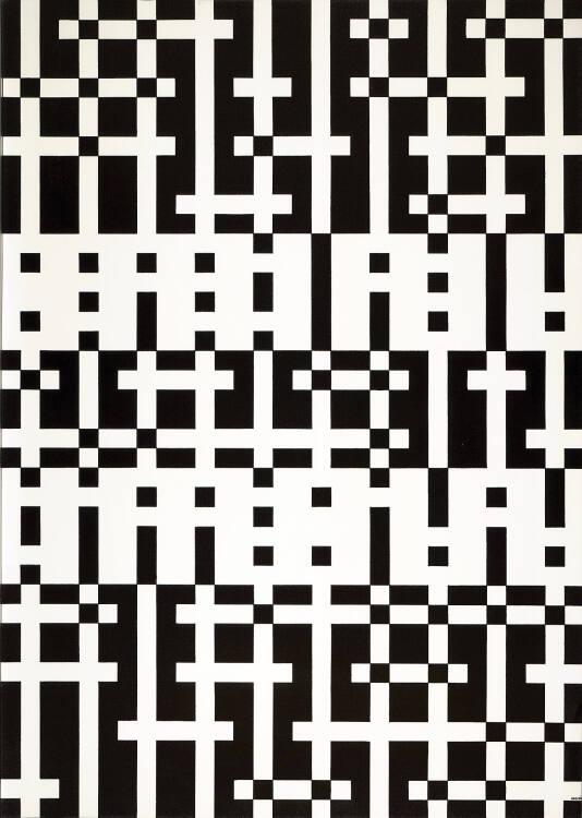 Kurt Ingerl, Hommage à Piet Mondrian, Inv. Nr.: DG2010/303